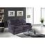 CANAPÉ Canapé 3 Places Relax Microfibre Coloris Gris