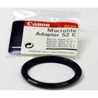 OBJECTIF REFLEX -FLASH Canon Macrolite 52C - Bague adaptation pour flash