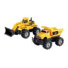 RADIOCOMMANDE TERRESTRE New Bright pack de 2 véhicules construction B/O