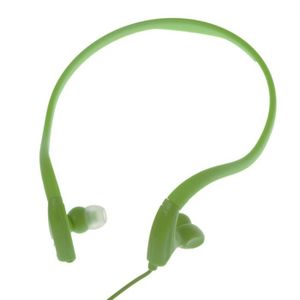 APM Casque Sport Filaire Tour de cou - Vert