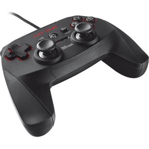 TRUST Manette Gamer GXT 540 - Filaire - PC / PS3 - Noir
