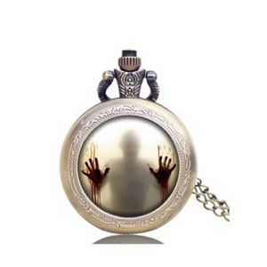 SAUTOIR ET COLLIER the walking dead souvenir montre de poche effrayan. \u2039\u203a