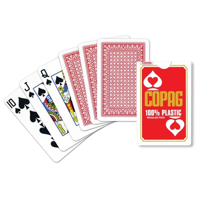 Copag 54 cartes Régular Rouge   Achat / Vente JEUX DE CARTE Copag 54