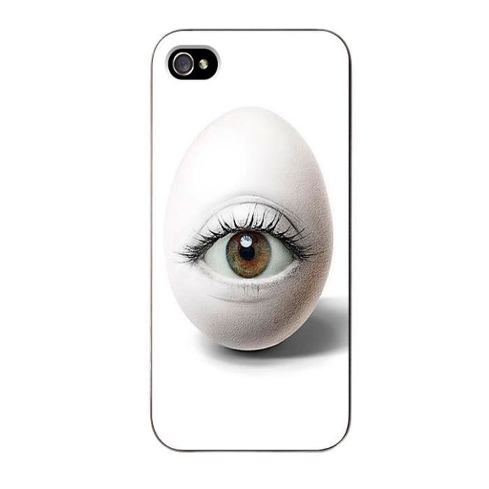 Coque rigide oeuf oeil pour iPhone 5 / 5S Achat / Vente Coque rigide