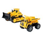 RADIOCOMMANDE TERRESTRE New Bright pack de 2 véhicules construction B/O