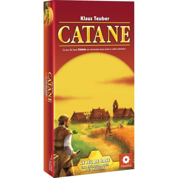 ASMODEE Ext.5/6 Joueurs pour Catane Achat / Vente jeu société plateau Cdiscount