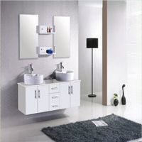 ENSEMBLE MEUBLES DE SALLE DE BAIN  Meuble de salle de bain FRANCA blanc SDB075