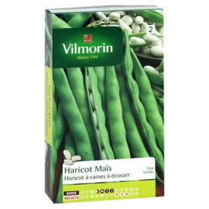 VILMORIN Haricot Soissons ma?s type Tarbais Sachet de graines
