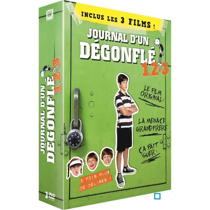 Journal D Un Dégonflé 1 Streaming DVD Coffret journal d'un degonflé en dvd film pas cher Freudenthal Thor