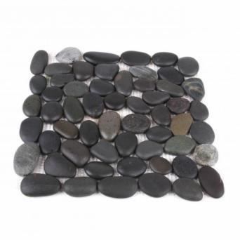 Dalle Gallet Noir 30 x 30 cm Achat / Vente carrelage parement