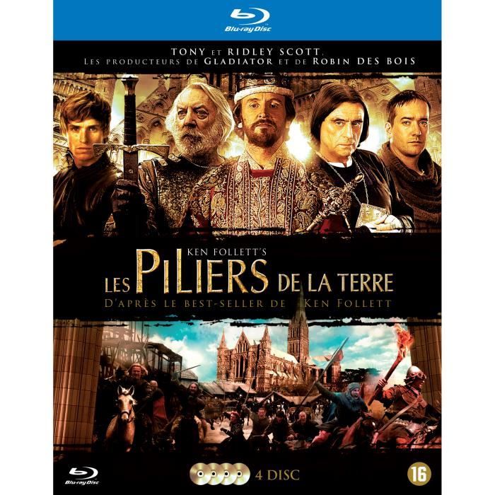 Les Piliers De La Terre Série Streaming LES PILIERS DE LA TERRE SAISON 1/ 4 BLU-RAY en blu-ray série pas cher
