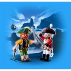 UNIVERS MINIATURE COMPLET Playmobil Duo Pirate Et Soldat Anglais