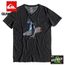 T-SHIRT Ss Slub Tee Shirt Mc HICHTER GREY