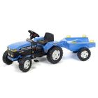 VEHICULE ENFANT Tracteur à pédales New Holland 8360 + Remorque