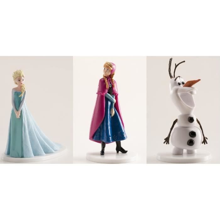 figurine en sucre elsa la reine des neiges 3D modecor