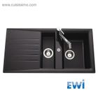 LAVABO - EVIER - LAVE-MAIN Evier SCD LUISINA POLKA 1.5 bacs & 1 égouttoir