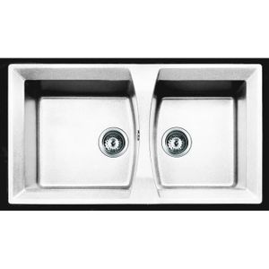 TEKA 2 Cuves Universo 90 GT blanc