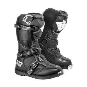 SHOT K12 Bottes Moto Kid Noir