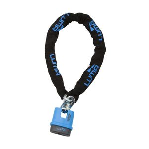 ANTIVOL - BLOQUE ROUE LUMA ENDURO Chaîne 48/110 Bleu ANTIVOL - BLOQUE ROUE LUMA ENDURO Chaîne 48/110 Bleu