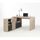 ZITO Bureau angle reversible classique chêne - L 1