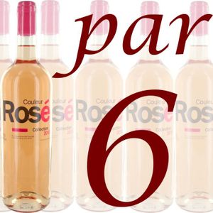 VIN ROSE Couleur rosé 2012 6