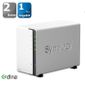 SERVEUR DE STOCKAGE - NAS Synology Boîtier serveur NAS 2 baies Economique