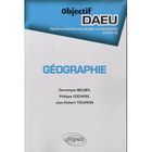 SCOLAIRE - ETUDIANT Geographie daeu a
