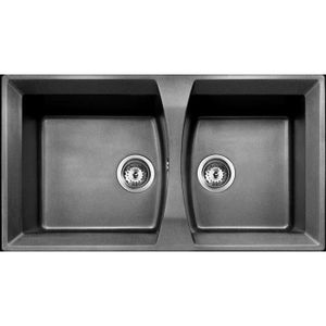TEKA 2 Cuves Universo 90 GT noires