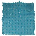 ANTI-DÉRAPANT BAIN FOND DOUCHE 52X52CM BLEU