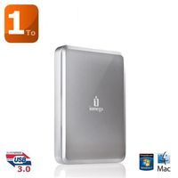 DISQUE DUR EXTERNE Iomega eGo 1000 Go Gris