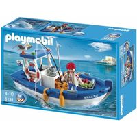 UNIVERS MINIATURE Playmobil 5131 - Bateau De Pêche