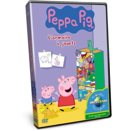 DVD Peppa pig, vol.6 : l'armoire à jouets en dvd dessin animé pas