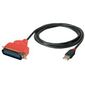 CABLE ET CONNECTIQUE POUR PERIPHERIQUE Lindy - Convertisseur USB parallèle (imprimante)