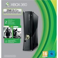 JEUX XBOX 360 XBOX 360 250GO BATMAN ARKHAM CITY + DARK SIDERS 2
