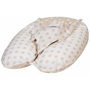 COUSSIN ALLAITEMENT CANDIDE Coussin Multirelax à Pois beige COUSSIN ALLAITEMENT CANDIDE Coussin Multirelax à Pois beige