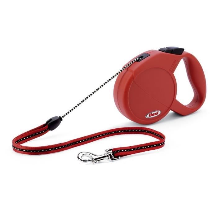 Flexi classic nº 2 laisse cordon 5 m rouge chien - Achat Flexi classic nº 2 laisse cordon 5 m rouge chien - Achat