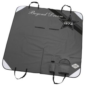 D&D Plaid de protection pour voiture Beyond dreams - 150x145cm - Gris