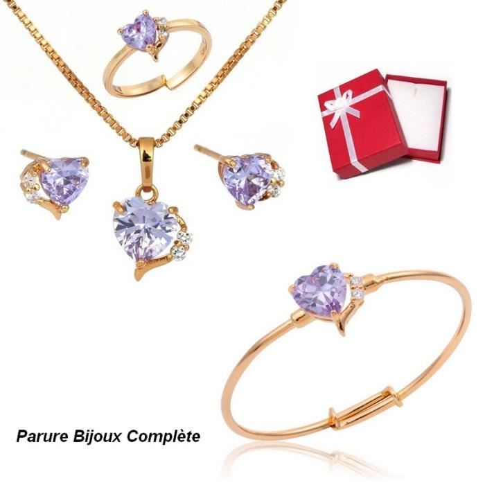 Parure De Bijoux Sirène Pour Petites Filles - Collier, Bracelet, Boucles D'oreilles Et Bagues - Cadeau