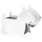 Porte revues Chien blanc