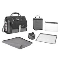 BABYMOOV Sac à Langer Free Hand Noir/Zinc BABYMOOV Sac à Langer Free Hand Noir/Zinc