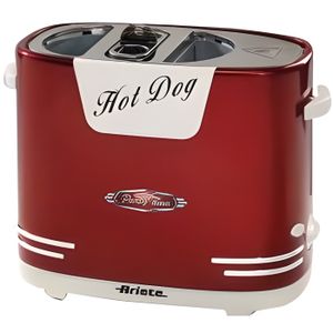 ARIETE 186 Appareil ? Hotdog - 650W - Rouge