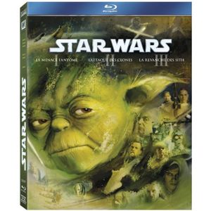 BLU RAY FILM Blu-Ray Coffret prélogie star wars : episode 1 à 3 BLU RAY FILM Blu-Ray Coffret prélogie star wars : episode 1 à 3