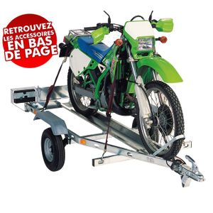 REMORQUE Remorque moto en kit Erka Mono Rail