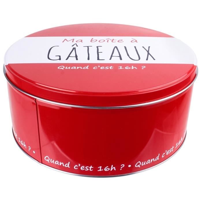 Boite a gateau metal Achat / Vente Boite a gateau metal pas cher Cdiscount
