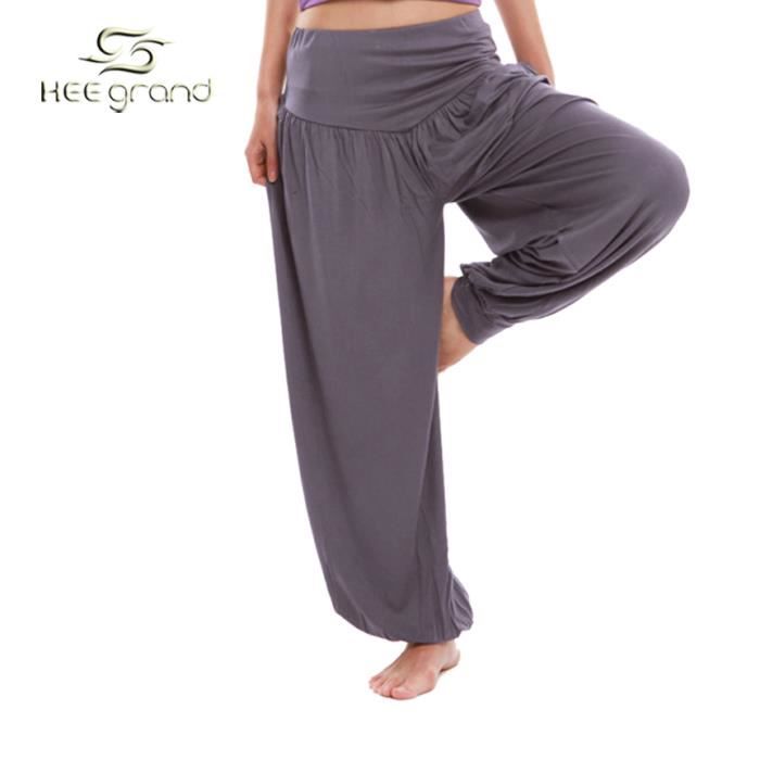 de pantalon yoga Femme Yoga Sarouel