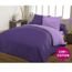  CASATXU Parure de couette 220x240cm violet & parme