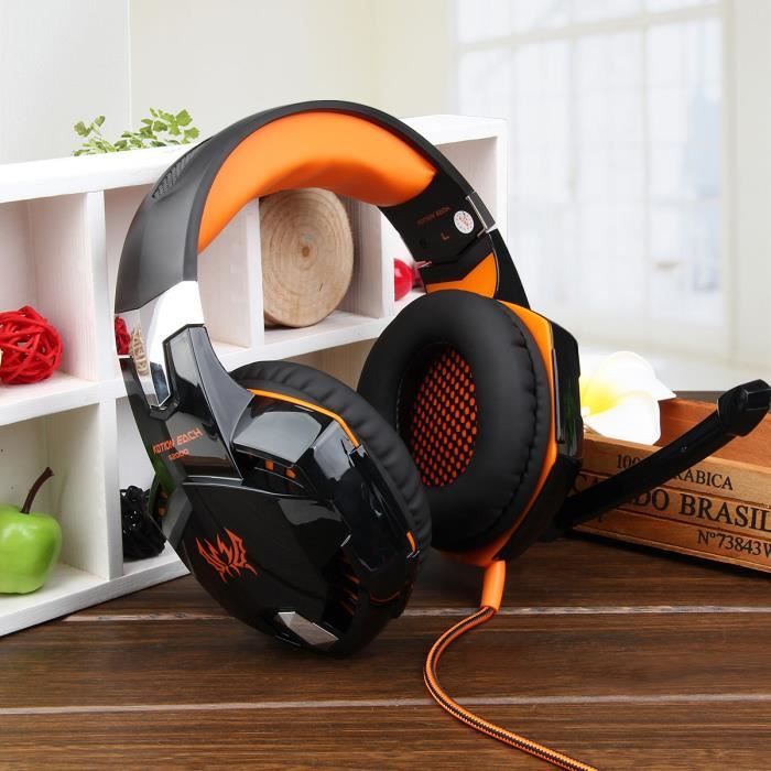 Oreillette Bluetooth Stereo De Design De Bandeau Led
