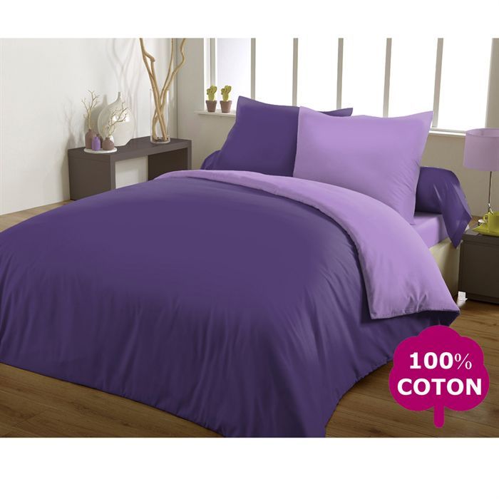 Housse de couette parme - Mundu.fr