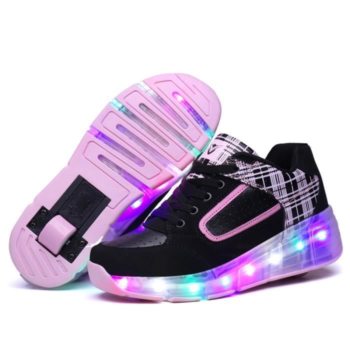 chaussure a led fille