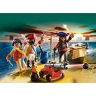 UNIVERS MINIATURE COMPLET Playmobil Équipage De Pirates avec Armes